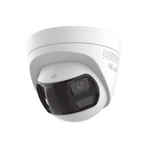 HILOOK IPC-T280HAD-LUF/SL Turret IP 8mp/ Imagen Panorámica 180°/ PoE/ IP67/ Audio Bidireccional/ Alarma Visual y Auditiva Integrada / Smart Supplement Light / Micro SD 512 GB