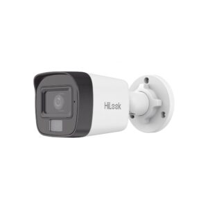 HILOOK IPC-B120HA-LUC Bala IP 2mp (1080p)/ Lente 2.8mm/ Ángulo de visión 101/ 20m IR/ 15m Luz Bca/ Micrófono Integrado/ ACUSENSE Lite/ IP67/ PoE/ dWDR/ H.265+/ ONVIF