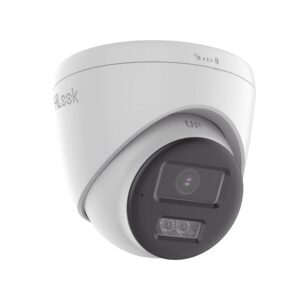 HILOOK THC-T227-LTS Turret TURBOHD 2 Megapixel (1080p) / Lente 2.8 mm / 40 mts IR EXIR + 40 mts Luz Blanca / Micrófono y Bocina Integrado / Exterior IP67 / dWDR