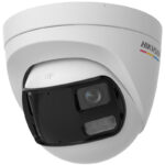 HIKVISION DS-2CE72KF3TP-DLS Turret TURBOHD 3K (5mp) / Micrófono Integrado / Visión 180° / Imagen a Color 24/7 / 40 mts Luz Blanca + 40 mts IR / Exterior IP67 / WDR/ Panoramica