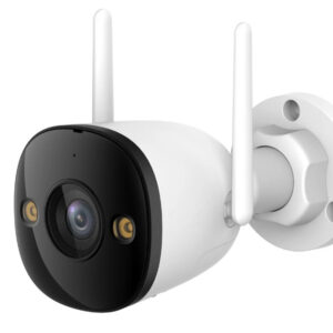 Cámara IMOU BALA 3MP modelo IPC-K3DN-3H0WF - IP Bullet WiFi de 3MP cuenta con micrófono integrado, 102° de visión, H.265, lente de 2.8mm, detección de human
