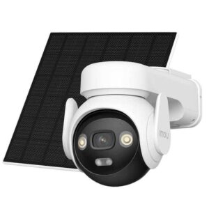 IMOU La cámara IPC-B7ED-5M0TEA-AM/FSP14 es un kit AOV PT 5MP diseñado para exteriores sin necesidad de conexión eléctrica - soporta grabación 24/7 con AOV