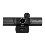 PERFECT CHOICE PC-320531 Cámara Web con bocina dual integrada para videoconferencias 2K 5MP Lenso