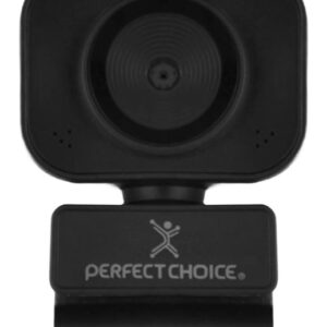 PERFECT CHOICE PC-320548 Cámara Web USB 2K 5MP con Autofocus y Rotación 360° Fixel | PERFECT CHOIC