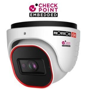 PROVISION-ISR DI-340IPEN-28-V4 Camara domo IP 4 MP - Lente 2.8mm (96°), de dia detecta hasta 60 mts/Reconoce:12 mts/Idetifica: 6 mts, IR hasta 20 mts, RF, microfono, CheckPoint, IP67