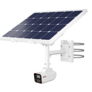 PROVISION-ISR SOL1-240ADSRN-36 Cámara solar IP 4 MP - Lente 3.6 mm (92°), IR hasta 20 mts, IA reconocimiento de objetos, WDR, Onvif, Altavoz, microfono, IP67