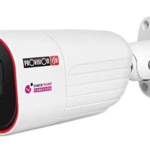 PROVISION-ISR I6-380IPEN-MVF-V3 Camara bala IP 8 MP - Lente MVF 2.8-12mm (96-32°), de dia detecta hasta 80 a250mts/Reconoce: 16 a55mts/Idetifica: 8 a27 mts, IR 40 mts, metadata