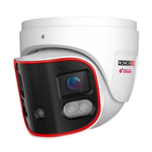 PROVISION-ISR DPAN2-340ADRN Cámara Domo panorámica IP 8 MP - Lente 2.8mm (180°), de dia detecta hasta 20 mts, IR hasta 20 mts, LED híbrido, DDA2, Microfono incorporado, WDR, IP67
