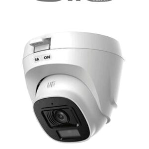 SAXXON SUA-HAC-T20P-0280B- Cámara Turret de 2 Megapíxeles/ Lente de 2.8 mm con Visión de Apertura de Hasta 100°/ Policarbonato/ IR de Hasta 20m