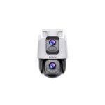 TENDA CH9-WCA Camara equipada con lente fijo de 3MP y lente PT de 3MP - puede proteger simultáneamente 2 áreas diferentes, reduciendo eficazmente los puntos ciegos.