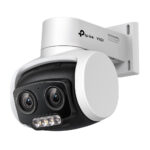 TP-LINK VIGI C540V Cámara de red VIGI de 4 MP para exterior - a todo color, con doble lente varifocal y función de giro e inclinación.