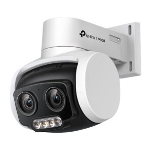 TP-LINK VIGI C540V Cámara de red VIGI de 4 MP para exterior - a todo color, con doble lente varifocal y función de giro e inclinación.