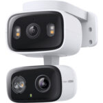 TP-LINK Camara vigilancia 360º Interior / Exterior (Tapo C246D) Doble Lente 2K 3MP - Apertura: F1, 6, Distancia focal: 2, 8 mm
