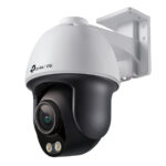 TP-LINK VIGI C540S(4mm) Cámara de red VIGI de 4 MP para exteriores con visión nocturna ColorPro - Pan Tilt.