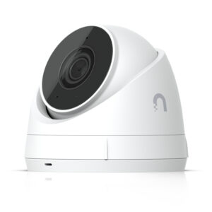 Ubiquiti Networks Ubiquiti UVC-G5-TURRET-ULTRA - Camara IP PoE Tipo Domo 2K/ IR de Hasta 30m/ Deteccion de Eventos IA/ Microfono Integrado/ A Prueba de Agua/ Angulo de Visio