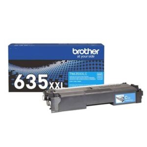 Tóner BROTHER Valor TN635XXLC cian - rendimiento aproximado 6, 500 páginas, compatible solo con MFCL8970CDW, HLL8570CDW