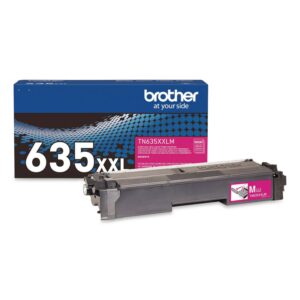 Tóner BROTHER Valor TN635XXLM magenta - rendimiento aproximado 6, 500 páginas, compatible solo con MFCL8970CDW, HLL8570CDW