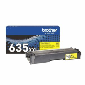 Tóner BROTHER Valor TN635XXLY amarillo - rendimiento aproximado 6, 500 páginas, compatible solo con MFCL8970CDW, HLL8570CDW