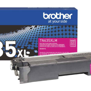 Tóner BROTHER TN635XLM magenta rendimiento aprox. 4 - 500 págs. para MFCL8730CDW, MFCL8970CDW, HLL8570CDW.
