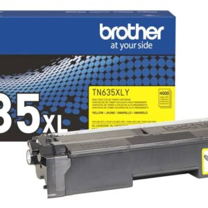 Tóner BROTHER TN635XLY amarillo rendimiento aprox. 4 - 500 págs. para MFCL8730CDW, MFCL8970CDW, HLL8570CDW.