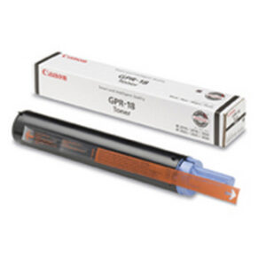 0384B001 Cartucho tóner CANON GPR-18 - Negro, Laser, Negro, Color blanco