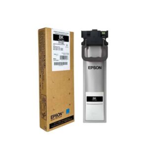Bolsa de Tinta EPSON T11A120-AL Negro Rendimiento promedio de 5 - 000 Imp, Capacidad de 39ML, Compatible para WorkForce Pro WF-C5891 / WorkForce Pro WF-5890