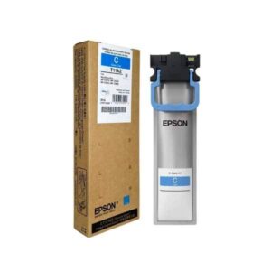 Bolsa de Tinta EPSON T11A220-AL Cian Rendimiento promedio de 5 - 000 Imp, Capacidad de 39ML, Compatible para WorkForce Pro WF-C5891 / WorkForce Pro WF-5890 /