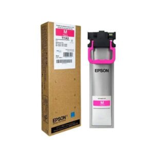 Bolsa de Tinta EPSON T11A320-AL Magenta Rendimiento promedio de 5 - 000 Imp, Capacidad de 39ML, Compatible para WorkForce Pro WF-C5891 / WorkForce Pro WF-589