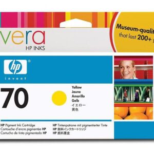Tinta HP 70 - C9454A, Amarillo 130ml