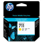 Tinta HP 711 - CZ132A, Amarillo 29ml