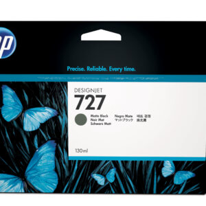 Tinta HP 727 - B3P22A, Negro Mate 130ml