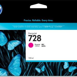 Tinta HP 728 - F9J66A, Magenta 130ml