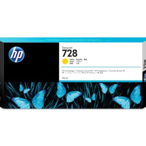 Tinta HP 728 - F9K15A, Amarillo 300ml