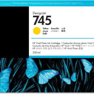 Tinta HP 745 - F9K02A, Amarillo 300ml
