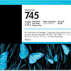 Tinta HP 745 - F9K04A, Negro Fotográfico 300ml