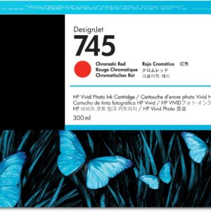Tinta HP 745 - F9K06A, Rojo Cromático 300ml