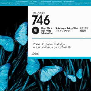 Tinta HP 746 - P2V82A, Negro Fotográfico 300ml