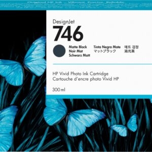 Tinta HP 746 - P2V83A, Negro Mate 300ml
