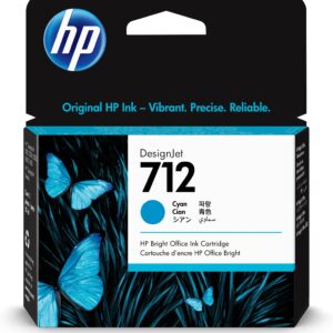 Tinta HP 712 - 3ED67A, Cian 29ml