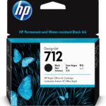 Tinta HP 712 - 3ED71A, Negro 80ml