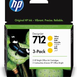 Tinta HP 712 3ED79A - Amarillo 29 ml - 3 Piezas