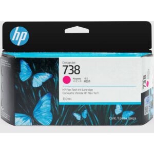Tinta HP 738 magenta 498N6A 130ml