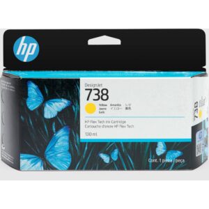 Tinta HP 738 amarillo 498N7A 130ml