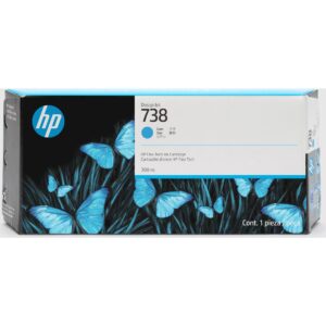 Tinta HP 738 cian 676M6A 300ml