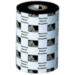 LA02000BK11045 Ribbon ZEBRA 2000 Standard de CERA 110mm x 450mts. / 4.33 x 1 - 476' Compatible con Impresoras Industriales (Tabletop)