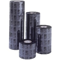 02000BK04045 ZEBRA wax ribbon 40mm c/24