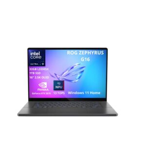 Asus Business GU605CP-QR020W ASUS ROG ZEPHYRUS G16 Intel Core Ultra 9 Processor 285H - 32GB LPDDR5X, 1TB SSD, 16 pulgadas 2.5K Win 11 HOME