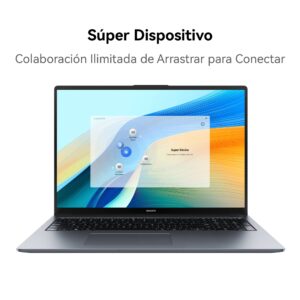 HUAWEI 53014MUD MatebookD16 Ci5 13420H 16GB+512GB.Diseño estetico cuerpo de metal | Pantalla FHD 16 Pulgadas| Teclado númerico | Peso Ligero | SinSistemaOperativo