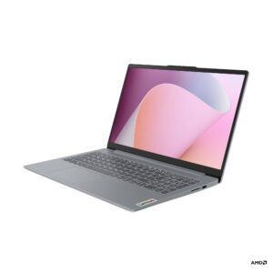 LENOVO IdeaPad Slim 3 15AMN8 - AMD Ryzen 5 7520U, 8 GB, 512 GB SSD, Pantalla 15.6 Pulgadas, Windows 11 Home, 1 año de garantia, Incluye maletin.