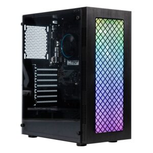 Vertec Plus Intel i5-12400-01 Computadora Gamer EVOTEC Intel Core i5-12400 - 16GB, SSD 1TB, KIT Teclado Mouse, Win 11 PRO prueba